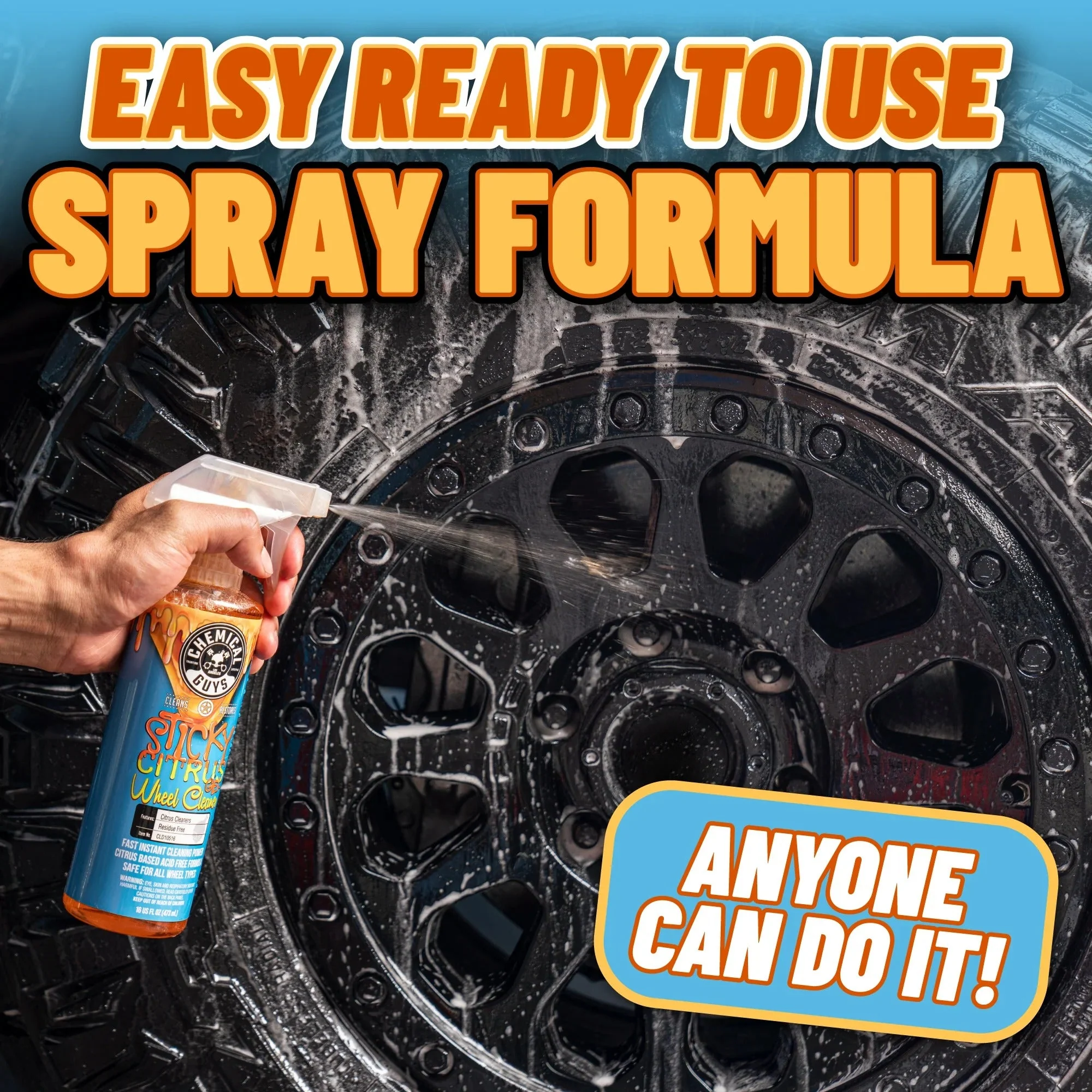 Sticky Citrus Gel Wheel Cleaner - Image 7