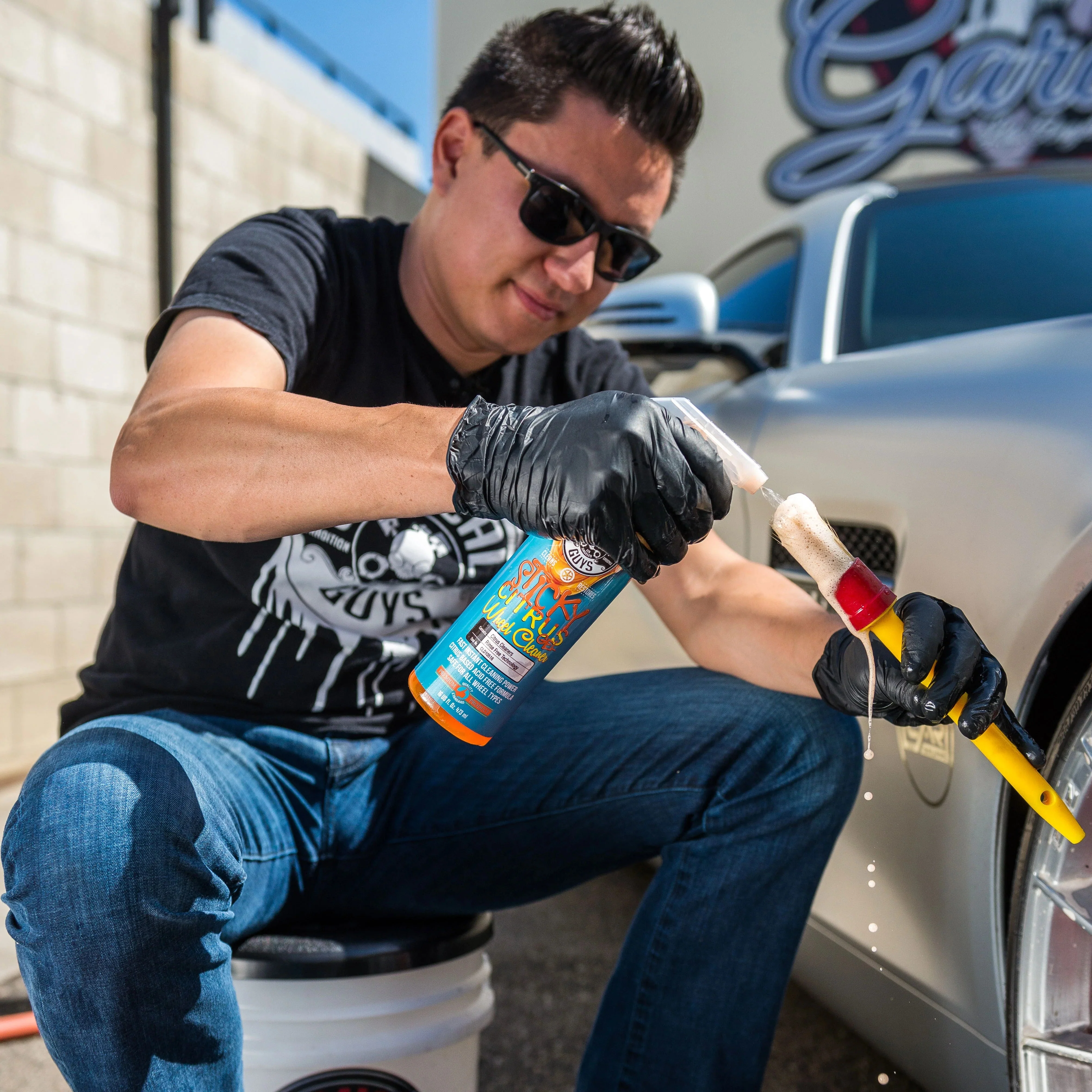 Sticky Citrus Gel Wheel Cleaner - Image 8