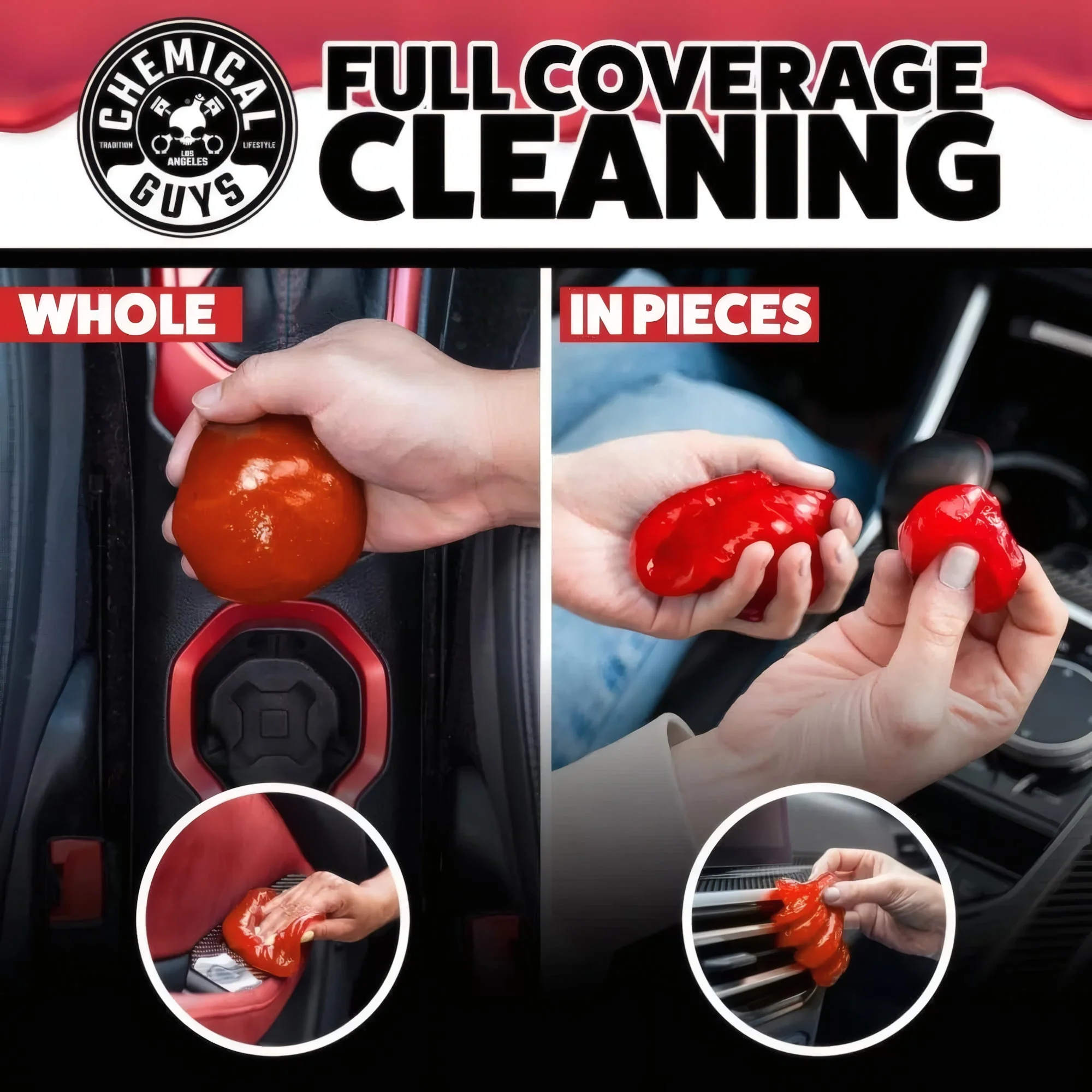 Sticky Icky Car Cleaning Gel 2 Pack - Image 3