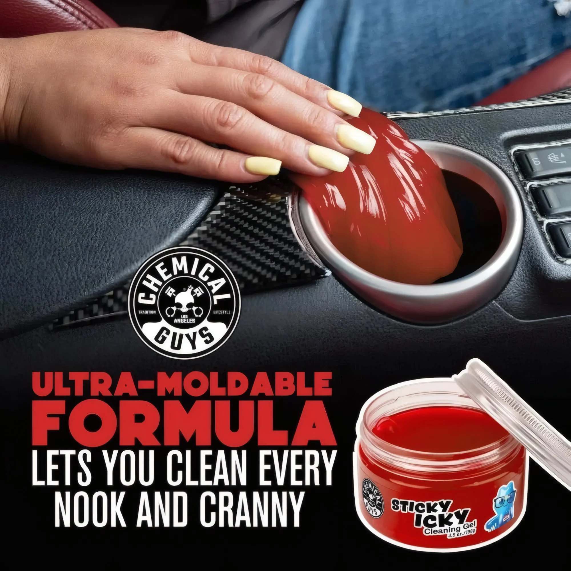 Sticky Icky Car Cleaning Gel 2 Pack - Image 5