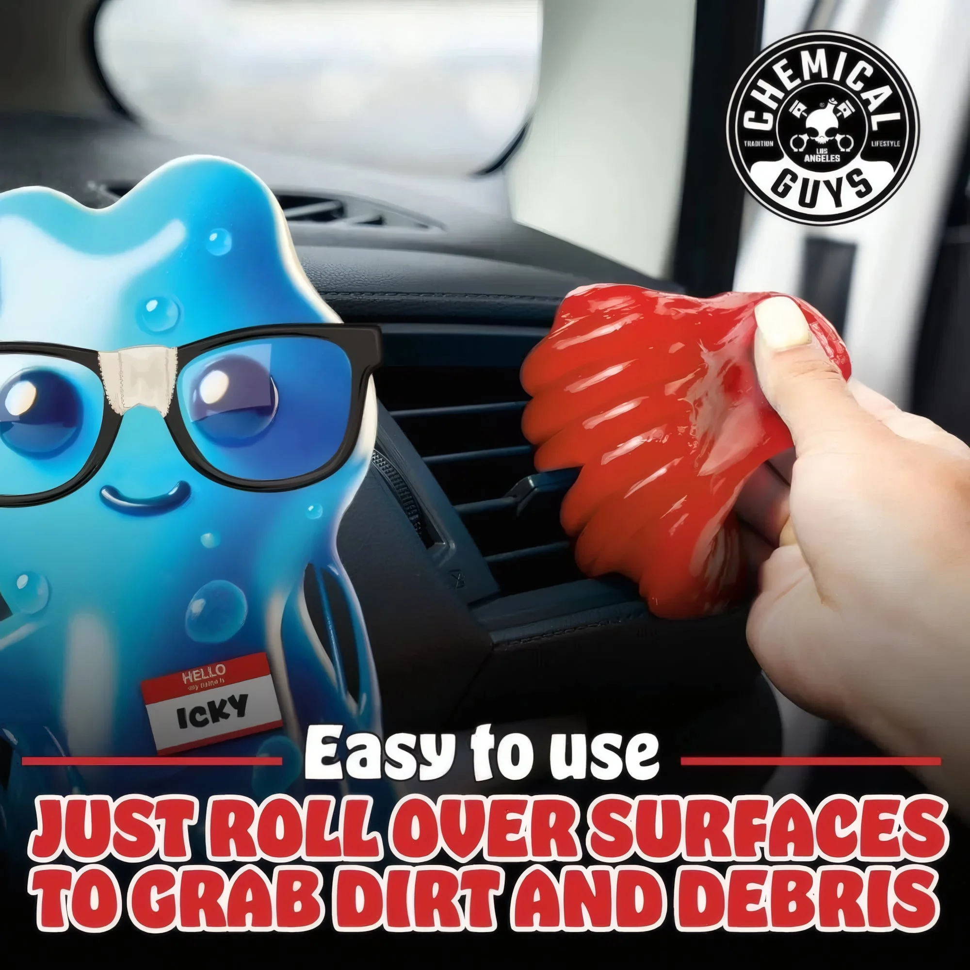 Sticky Icky Car Cleaning Gel 2 Pack - Image 6