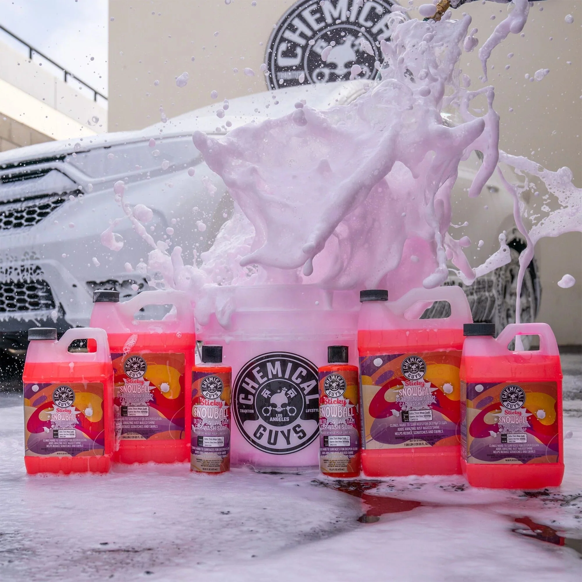 Sticky Snowball Ultra Snow Foam Car Wash - Image 14