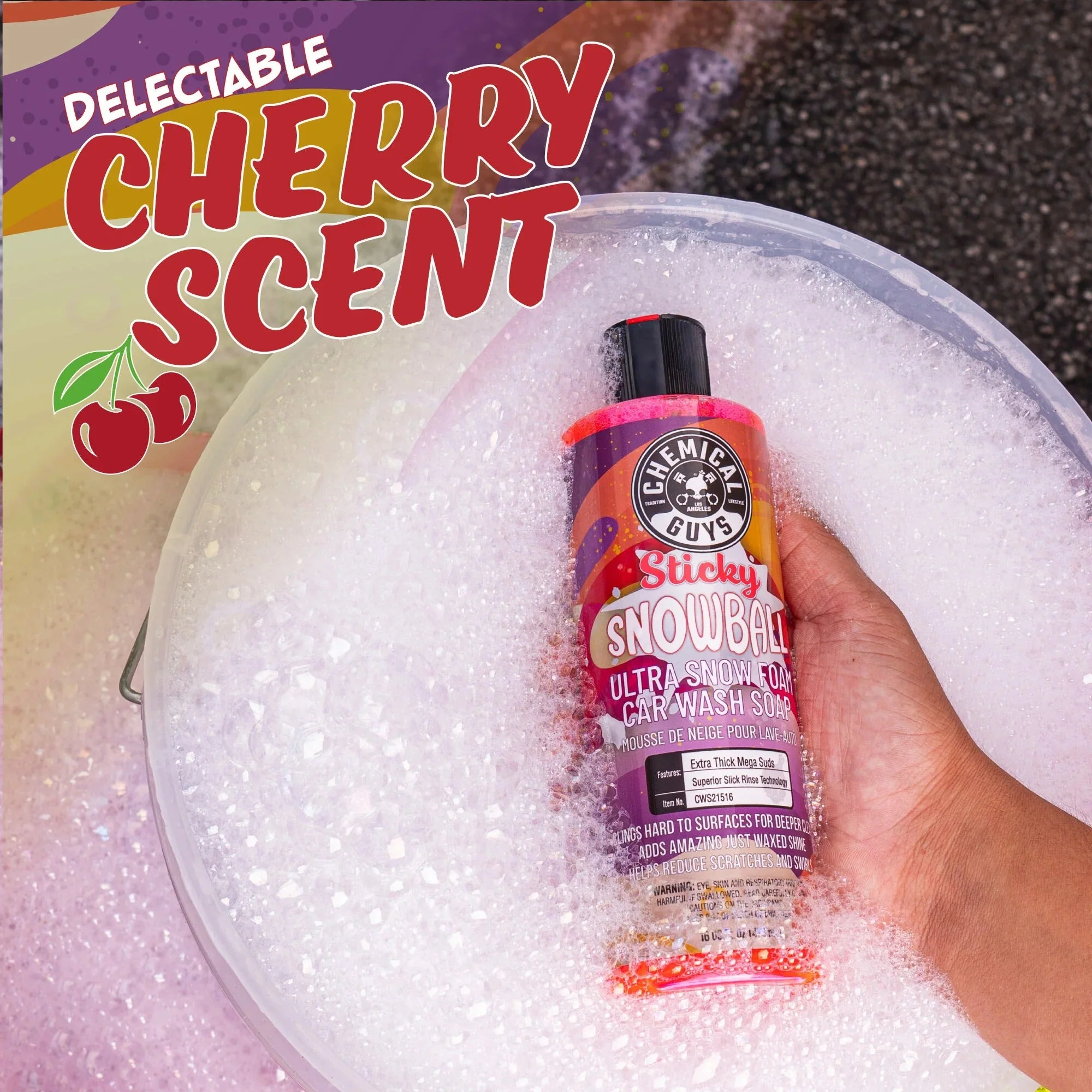 Sticky Snowball Ultra Snow Foam Car Wash - Image 4