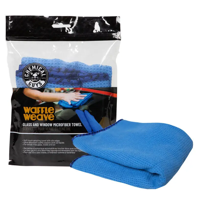 Streak Free Glass Cleaner & Waffle Weave Towel Bundle / Kit - Image 4
