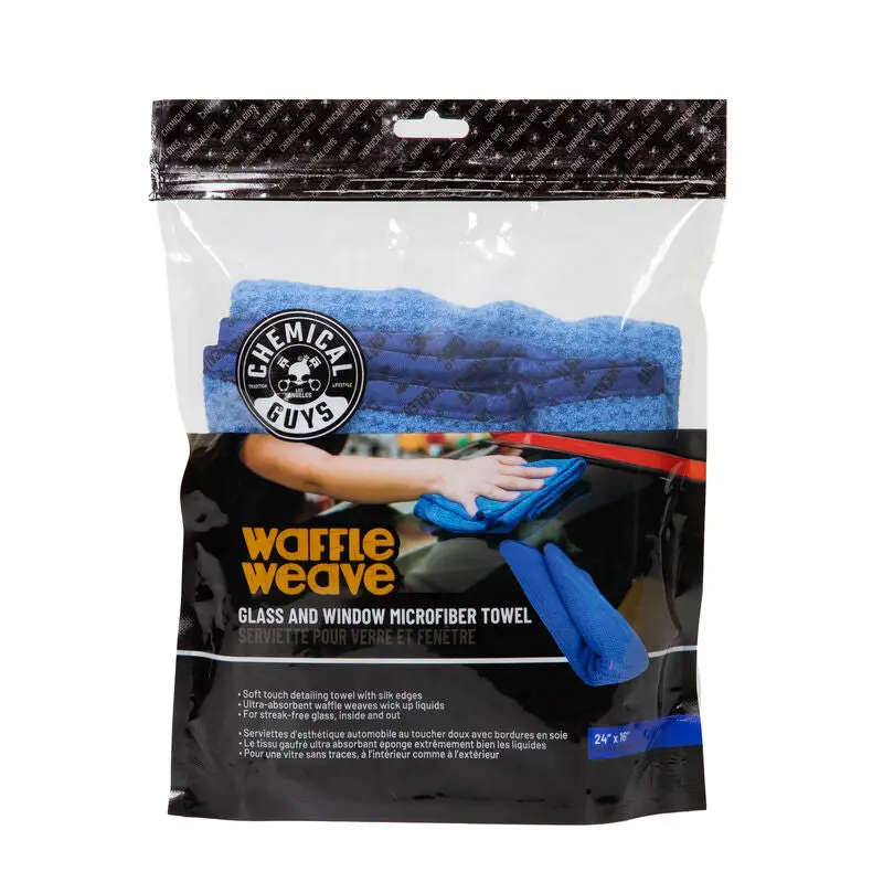 Streak Free Glass Cleaner & Waffle Weave Towel Bundle / Kit - Image 5