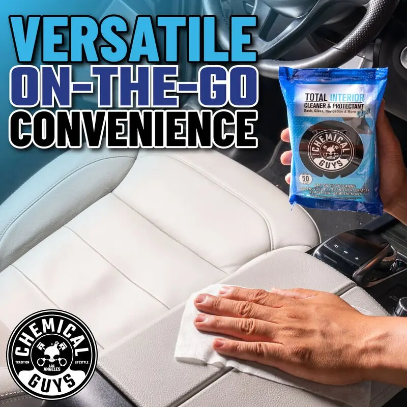 Total Interior Cleaner & Protectant Car Cleaning Wipes - Image 4