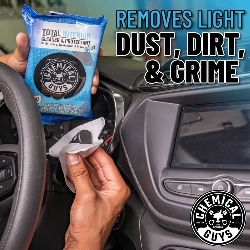 Total Interior Cleaner & Protectant Car Cleaning Wipes - Image 7