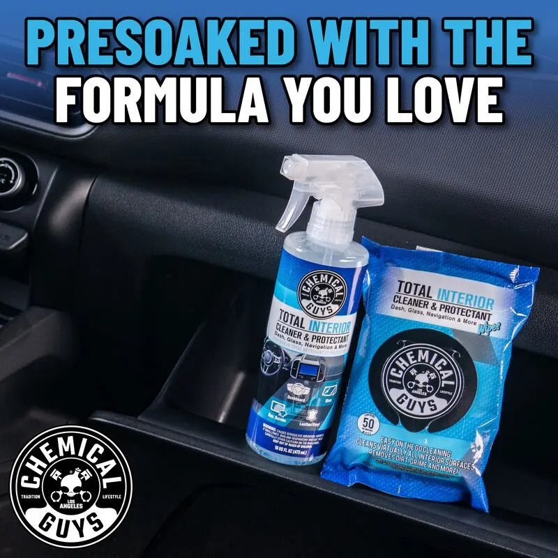 Total Interior Cleaner & Protectant Car Cleaning Wipes - Image 9