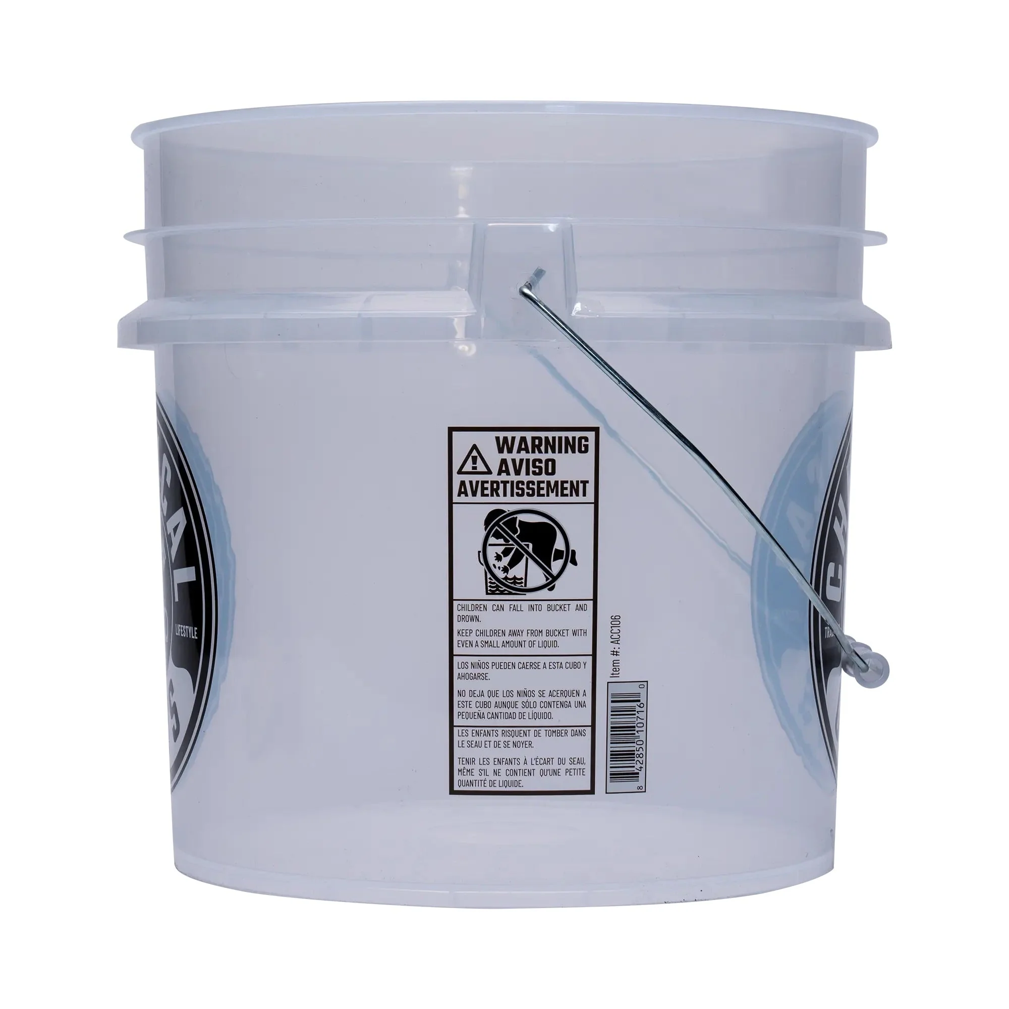 Heavy Duty Ultra Clear Detailing Bucket (4.25 Gal) - Image 14