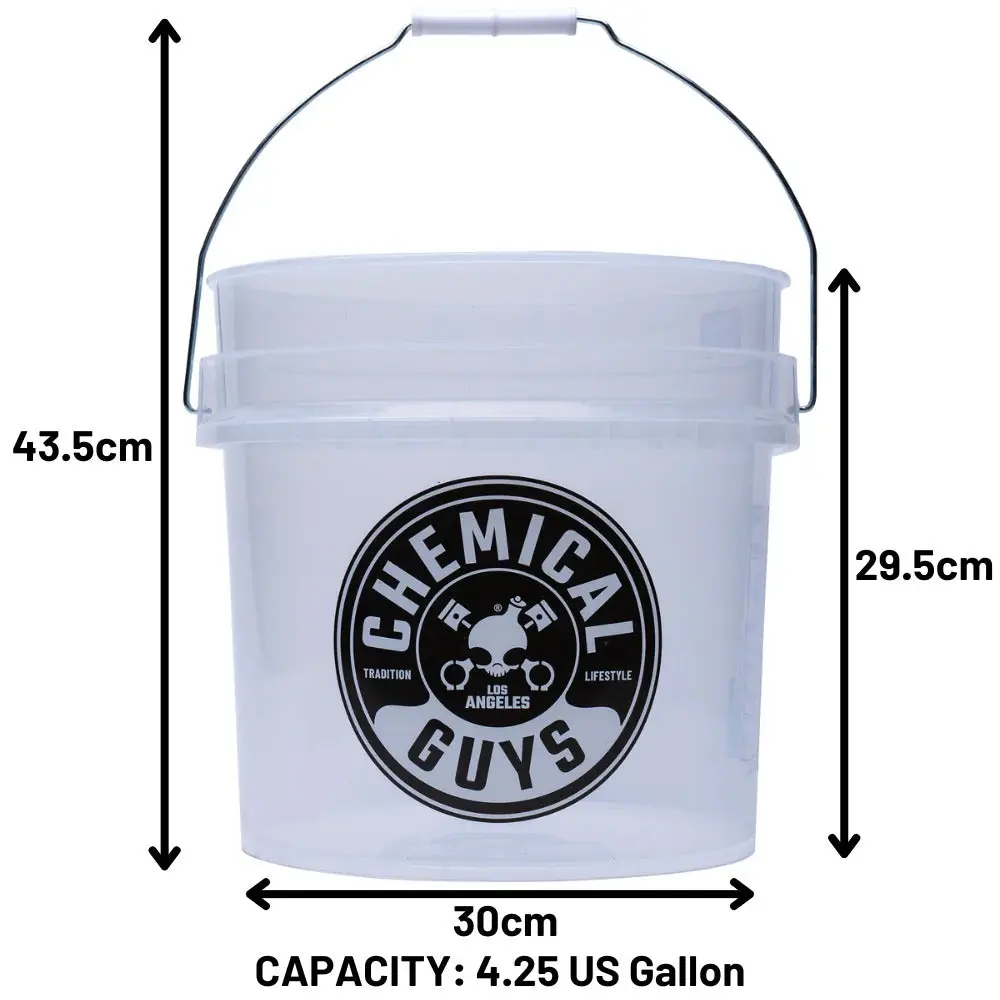 Heavy Duty Ultra Clear Detailing Bucket (4.25 Gal) - Image 16