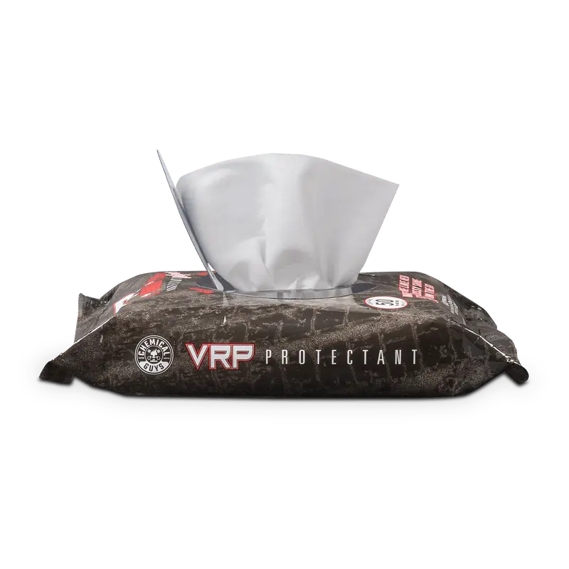 VRP Protectant Wipes for Vinyl, Rubber, and Plastic (50 Wipes) - Image 3